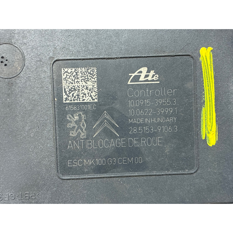 Bloc ABS (freins anti-blocage) CITROEN C4 CACTUS Photo n°1