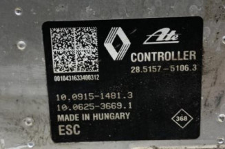 Bloc ABS (freins anti-blocage) RENAULT GRAND SCENIC 4