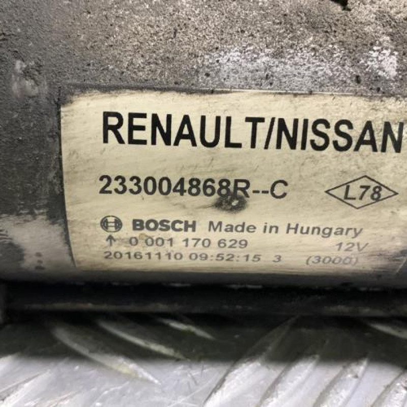 Demarreur RENAULT GRAND SCENIC 4 Photo n°4