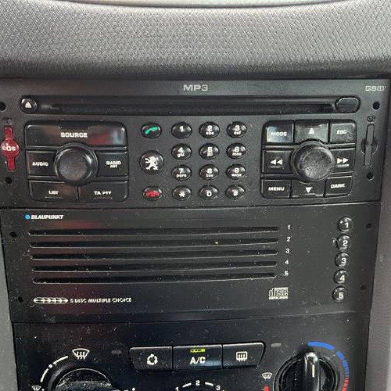 Commande chauffage PEUGEOT 207 Photo n°12