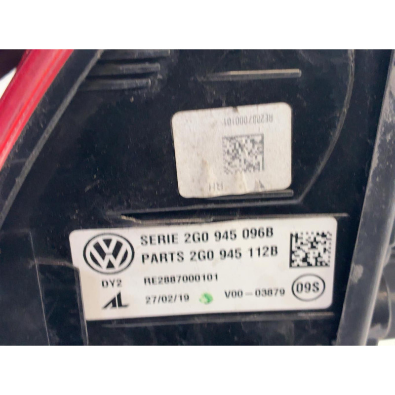 Feu arriere principal droit (feux) VOLKSWAGEN POLO 6 Photo n°5