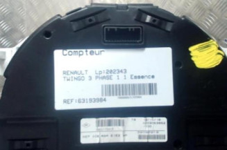 Compteur RENAULT TWINGO 3