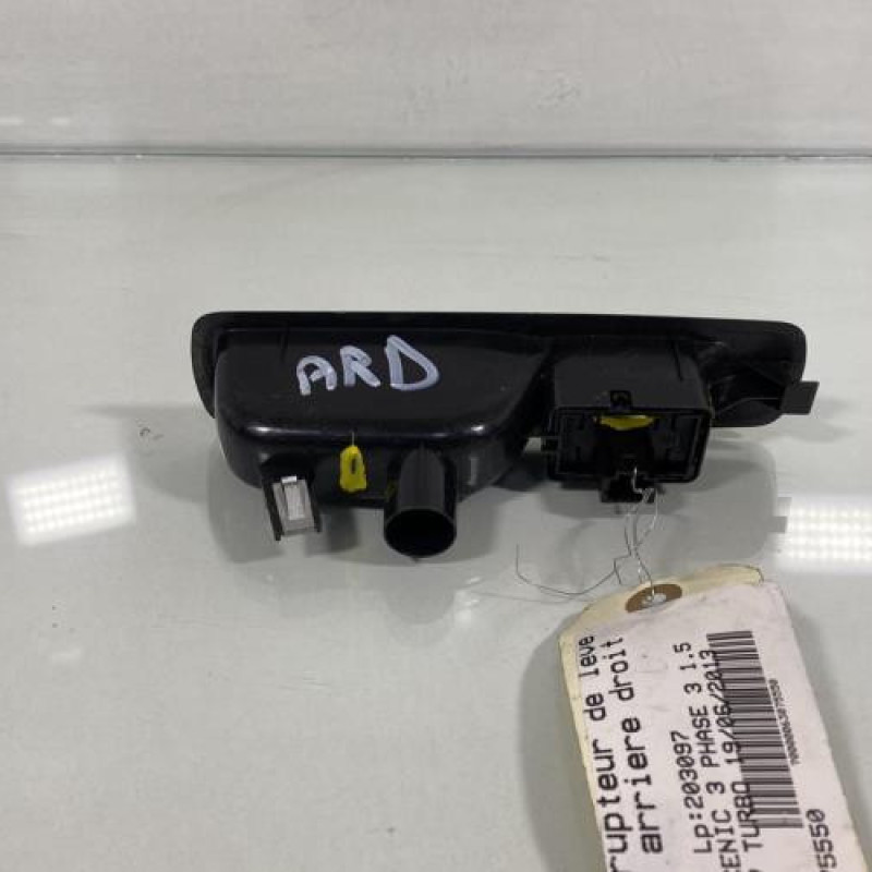 Interrupteur de leve vitre arriere droit RENAULT GRAND SCENIC 3 Photo n°3