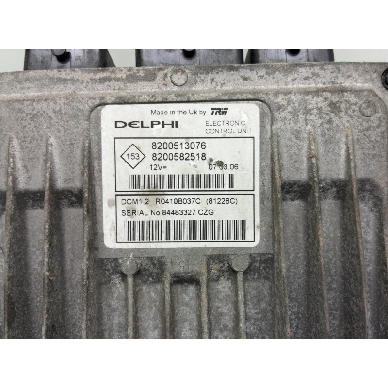 Calculateur moteur RENAULT CLIO 2 CAMPUS Photo n°6