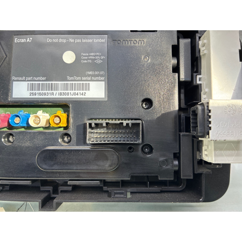 Commande GPS RENAULT MEGANE 3 Photo n°4