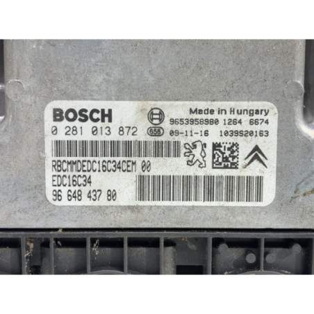 Calculateur moteur PEUGEOT PARTNER 2