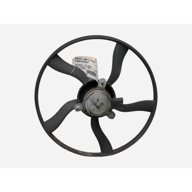 Moto ventilateur radiateur PEUGEOT 206 Photo n°3