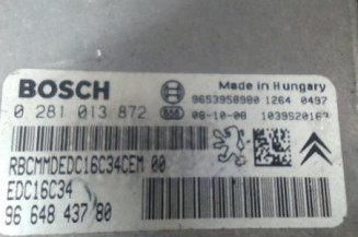 Calculateur moteur PEUGEOT 308 1