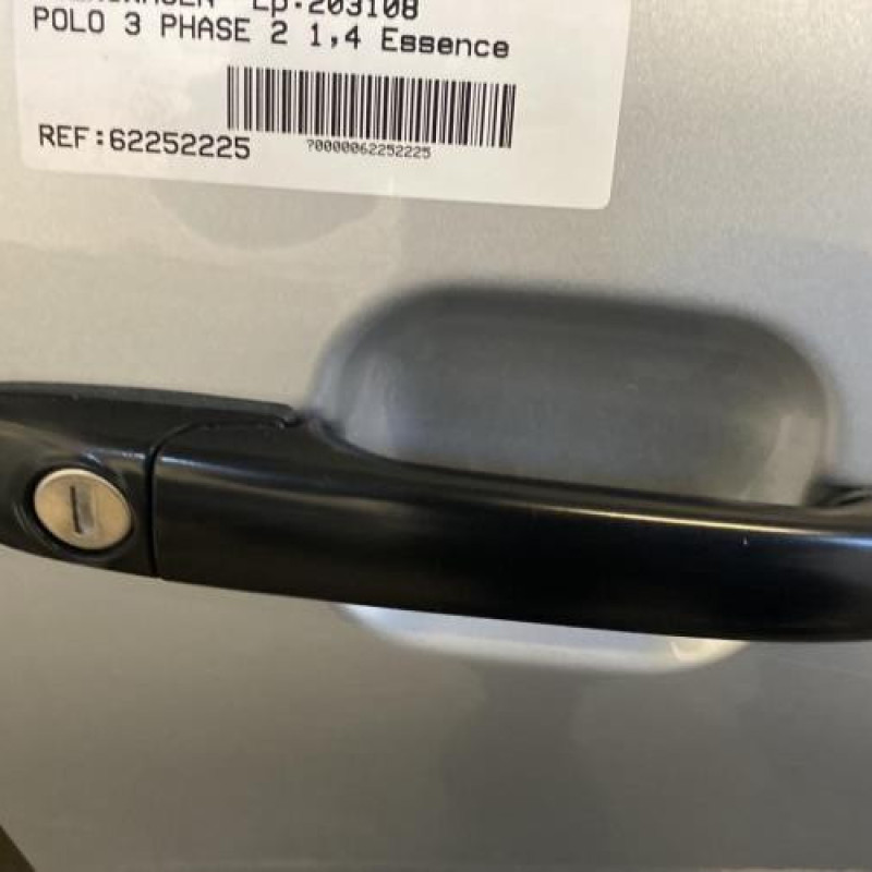 Porte avant droit VOLKSWAGEN POLO 3 Photo n°3