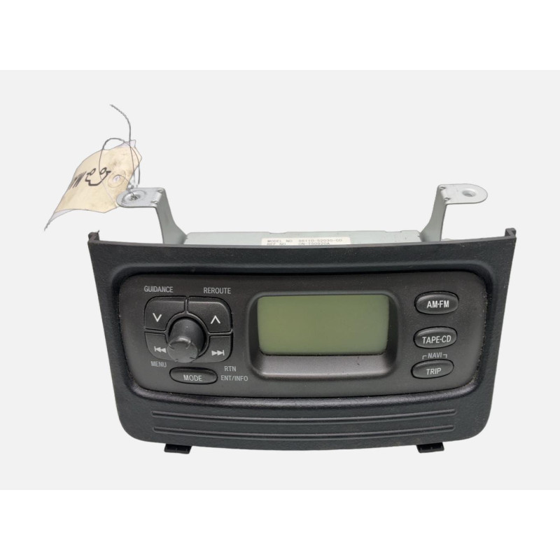 Autoradio d'origine TOYOTA YARIS VERSO Photo n°1