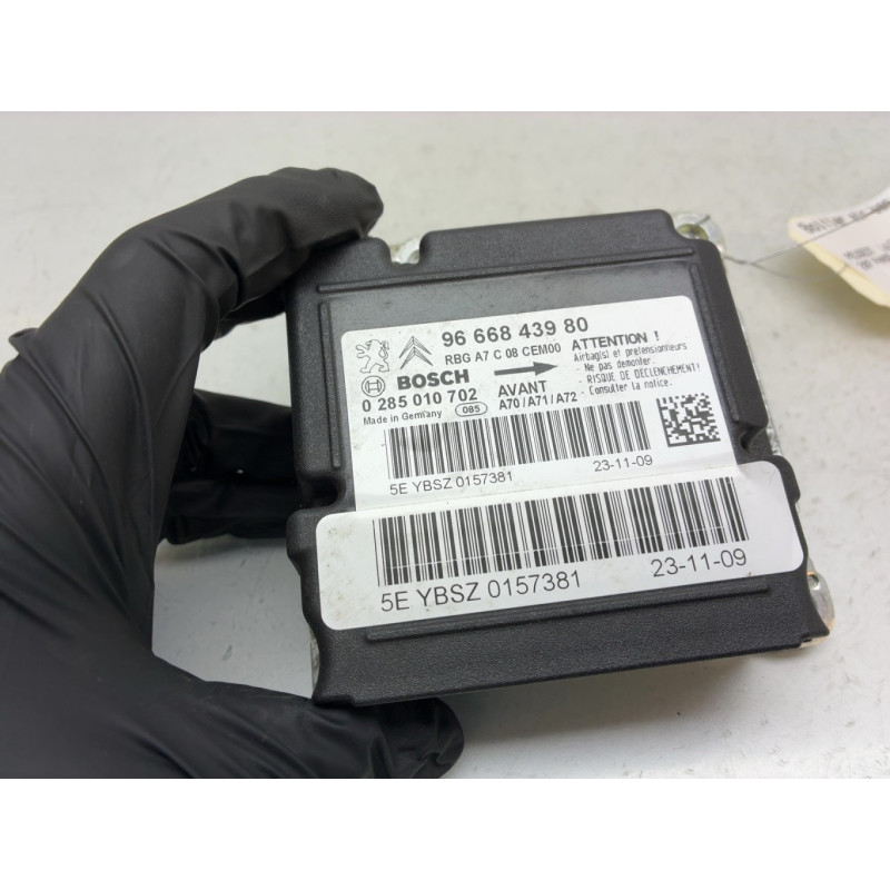 Boitier air bag PEUGEOT 207 Photo n°3