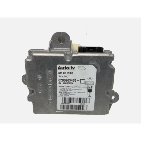 Boitier air bag RENAULT CLIO 3 Photo n°1