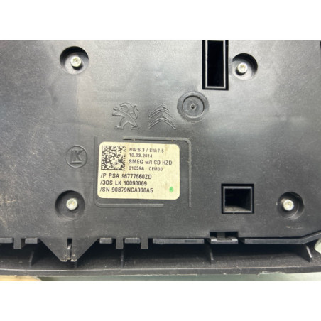 Commande chauffage PEUGEOT 308 2