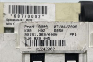 Commande chauffage SKODA FABIA 2
