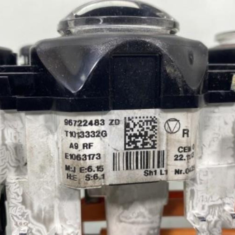 Commande chauffage PEUGEOT 208 1 Photo n°3