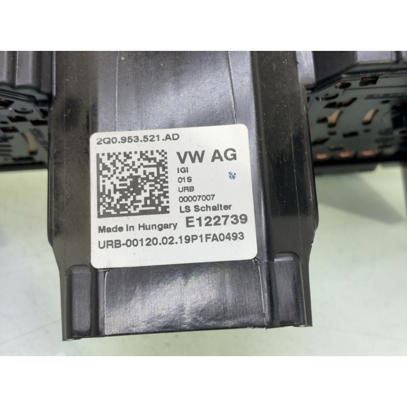 Support commodo (commutateur) VOLKSWAGEN POLO 6 Photo n°5