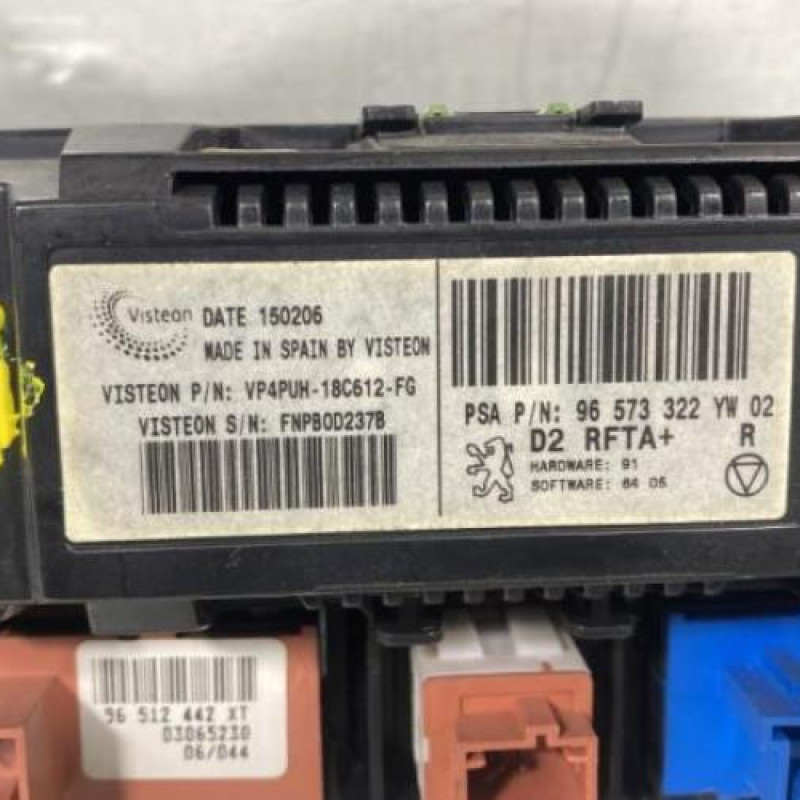 Commande chauffage PEUGEOT 407 Photo n°3