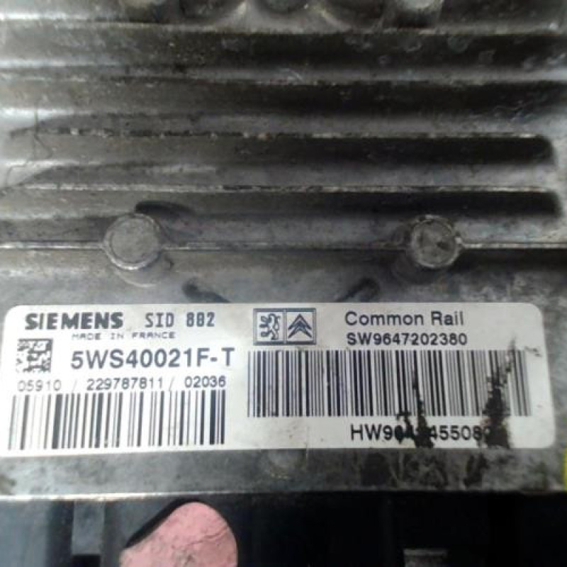 Calculateur CITROEN C3 1 Photo n°3