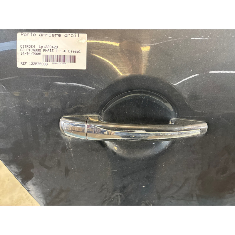 Porte arriere droit CITROEN C3 PICASSO Photo n°2