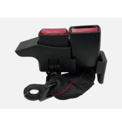 Attache ceinture arriere droit RENAULT CLIO 3 Photo n°1