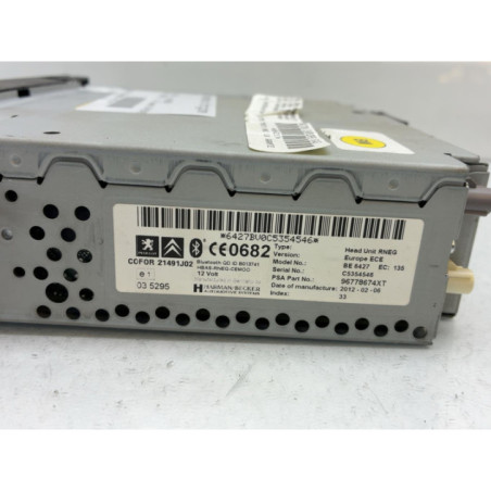 Autoradio d'origine CITROEN C4 PICASSO 1