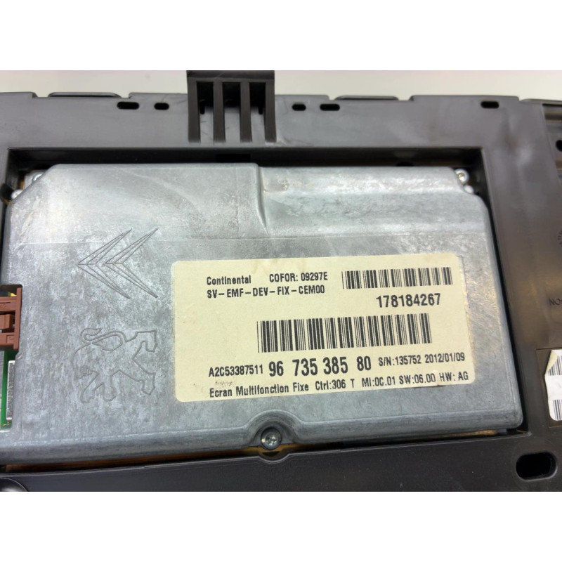 Ecran GPS CITROEN C4 PICASSO 1 Photo n°5