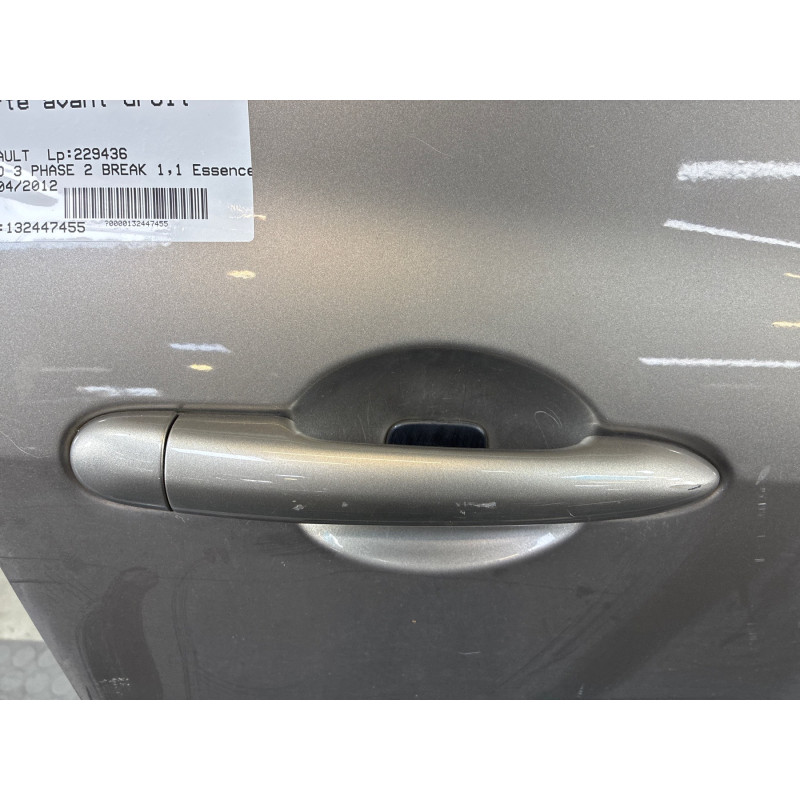 Porte avant droit RENAULT CLIO 3 Photo n°1