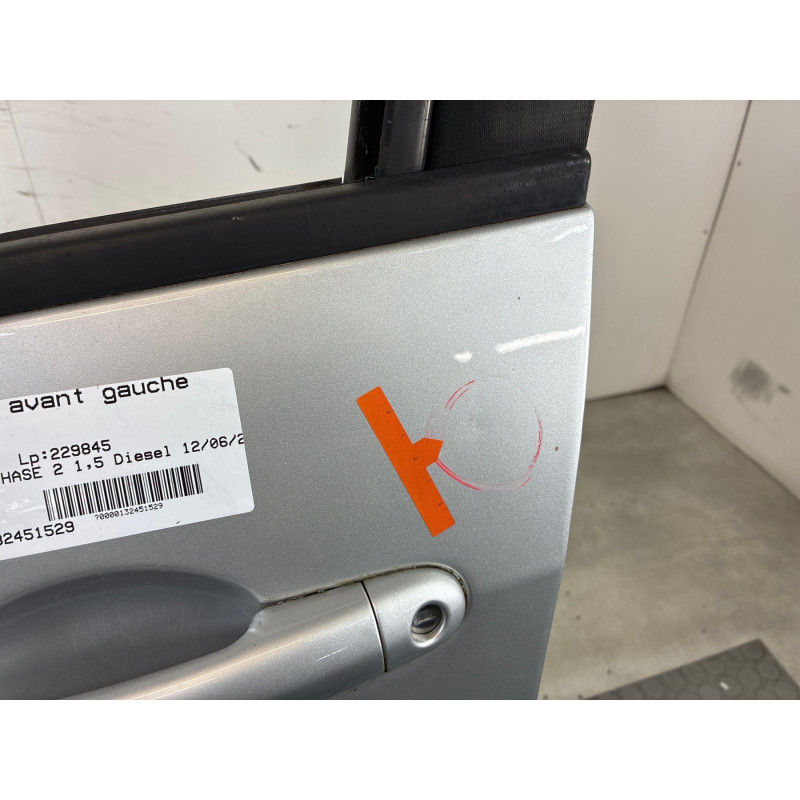 Porte avant gauche RENAULT MODUS Photo n°5