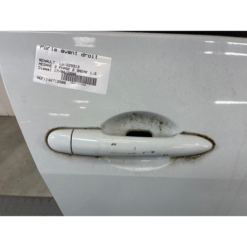 Porte avant droit RENAULT MEGANE 2 Photo n°3