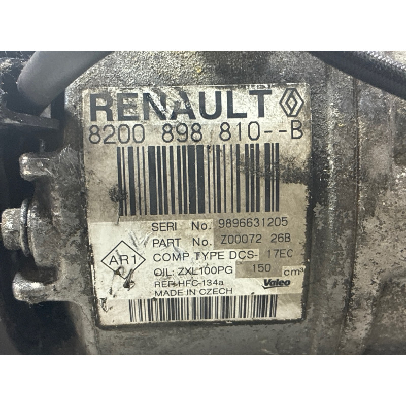 Compresseur clim RENAULT LAGUNA 3 Photo n°5