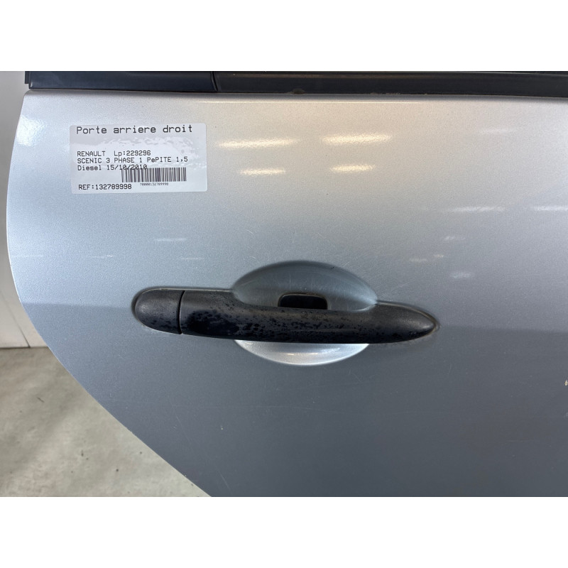 Porte arriere droit RENAULT SCENIC 3 Photo n°3