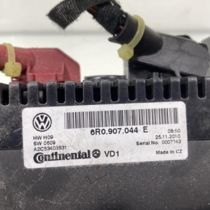 Commande chauffage VOLKSWAGEN POLO 5 Photo n°2