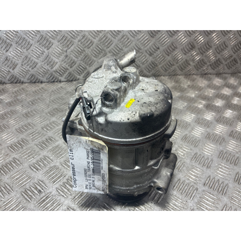 Compresseur clim BMW SERIE 5 E61 Photo n°3