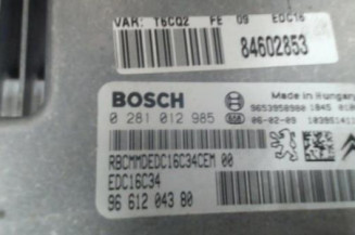 Calculateur moteur PEUGEOT 307
