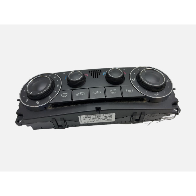 Commande chauffage MERCEDES CLASSE C 203 Photo n°1