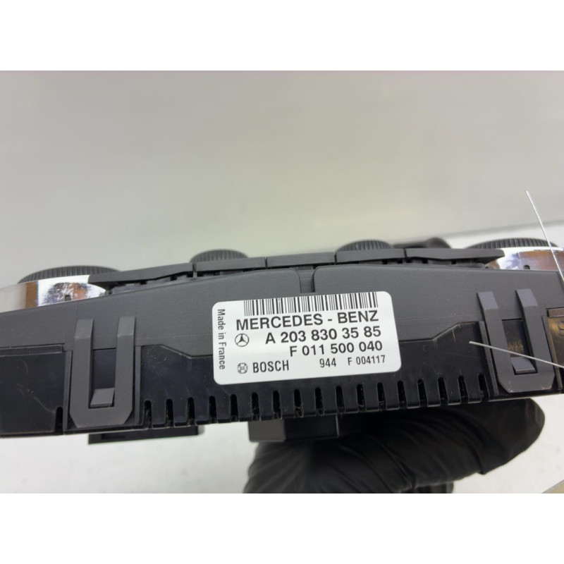 Commande chauffage MERCEDES CLASSE C 203 Photo n°4