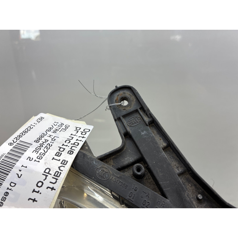 Optique avant principal droit (feux)(phare) OPEL ASTRA H Photo n°8