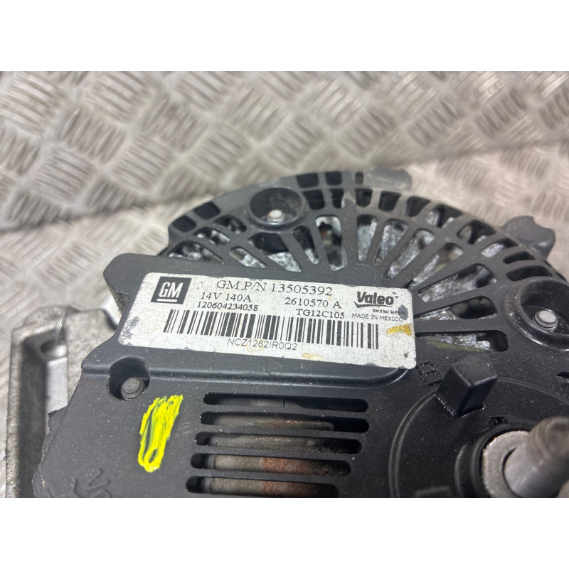Alternateur OPEL ASTRA J Photo n°4