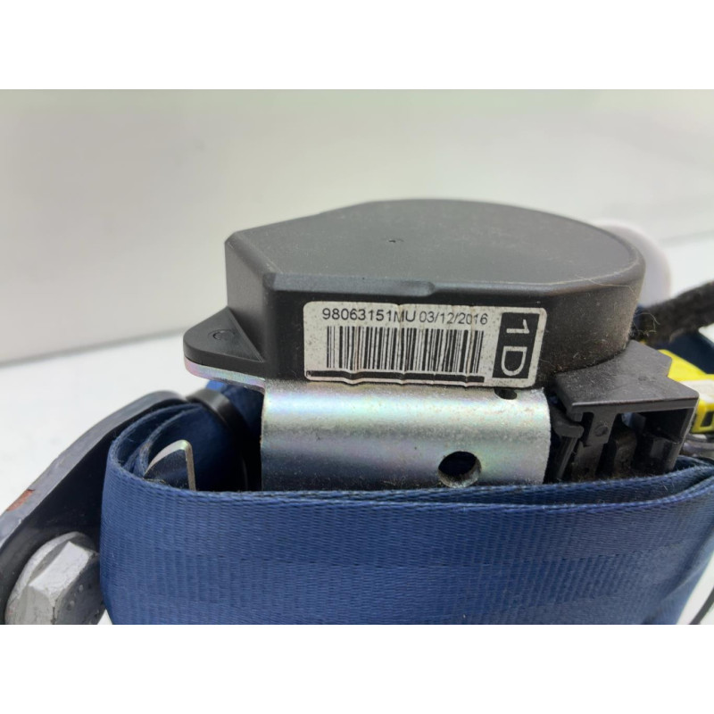 Pretensionneur de ceinture avant droit PEUGEOT 208 1 Photo n°4