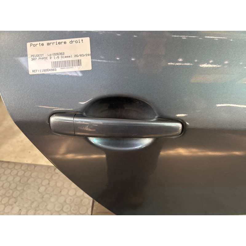 Porte arriere droit PEUGEOT 307 Photo n°3