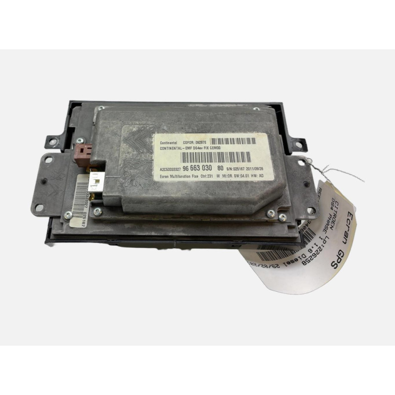 Ecran GPS CITROEN DS4 Photo n°3