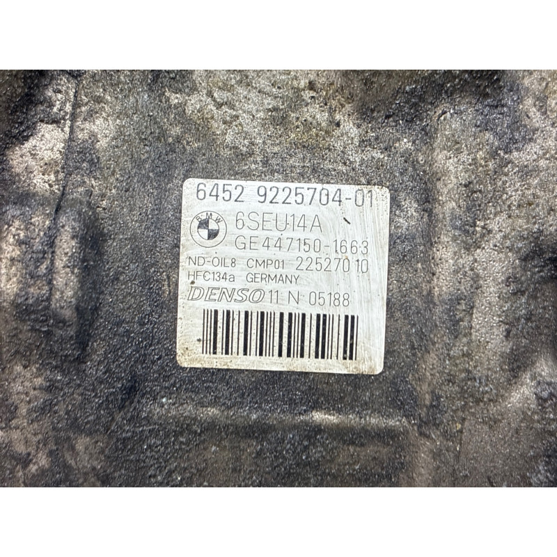 Compresseur clim BMW X3 F25 Photo n°2