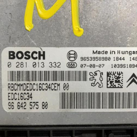Calculateur moteur PEUGEOT 308 1