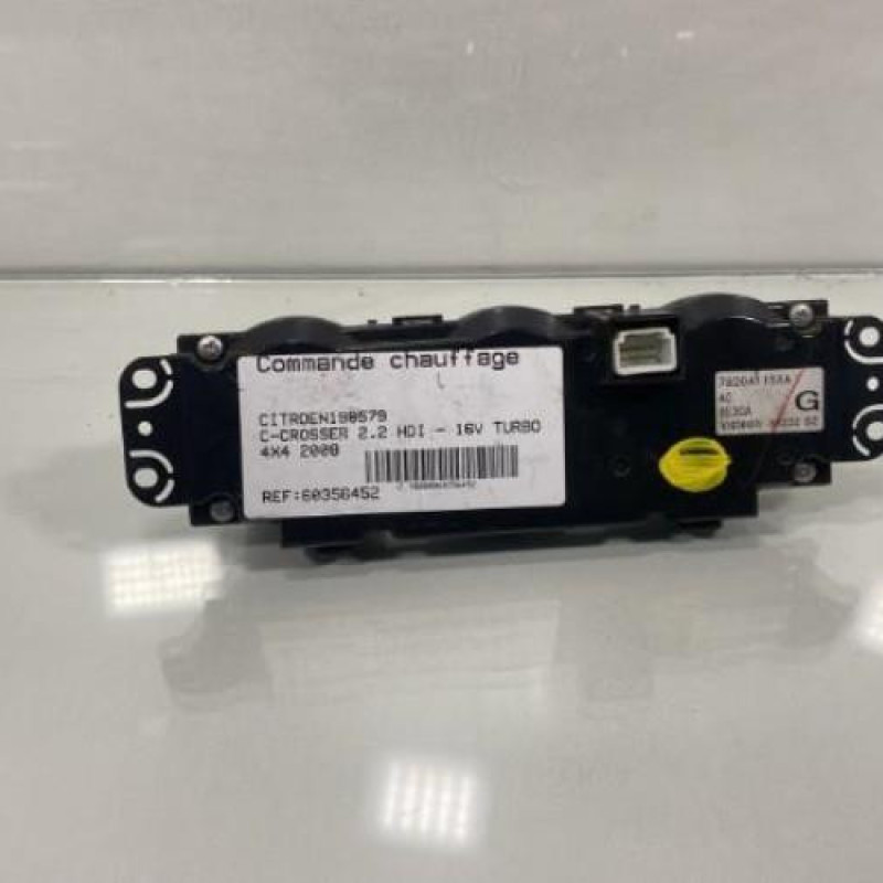 Commande chauffage CITROEN C-CROSSER Photo n°2