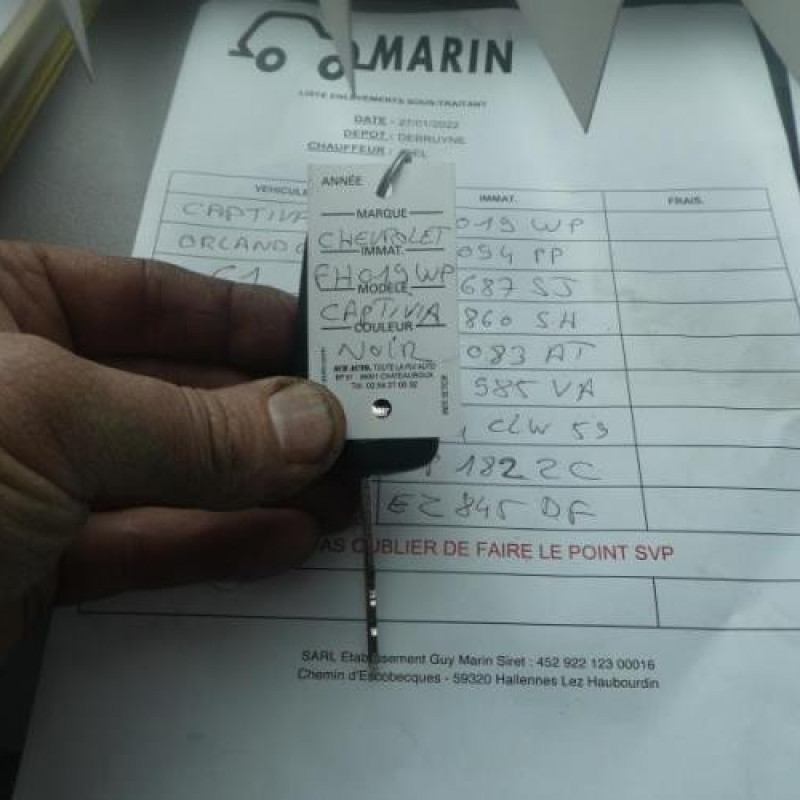 Bouton de warning CHEVROLET CAPTIVA Photo n°16