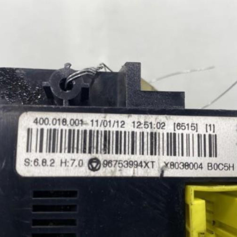 Commande chauffage CITROEN DS3 Photo n°3