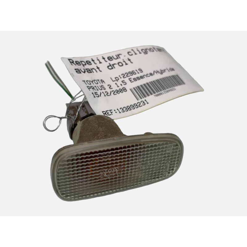 Repetiteur clignotant avant droit  (Feux) TOYOTA PRIUS 2 Photo n°3