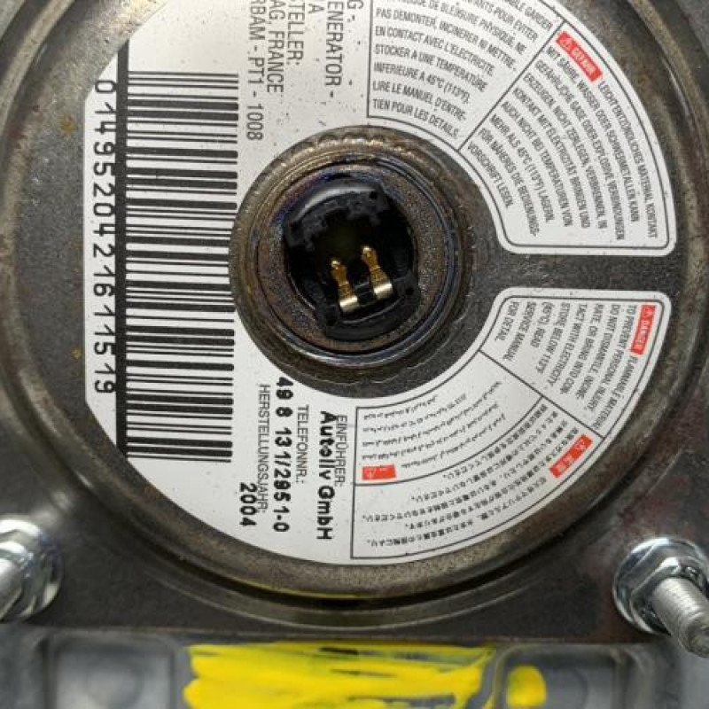 Air bag conducteur SMART FORFOUR 1 Photo n°3