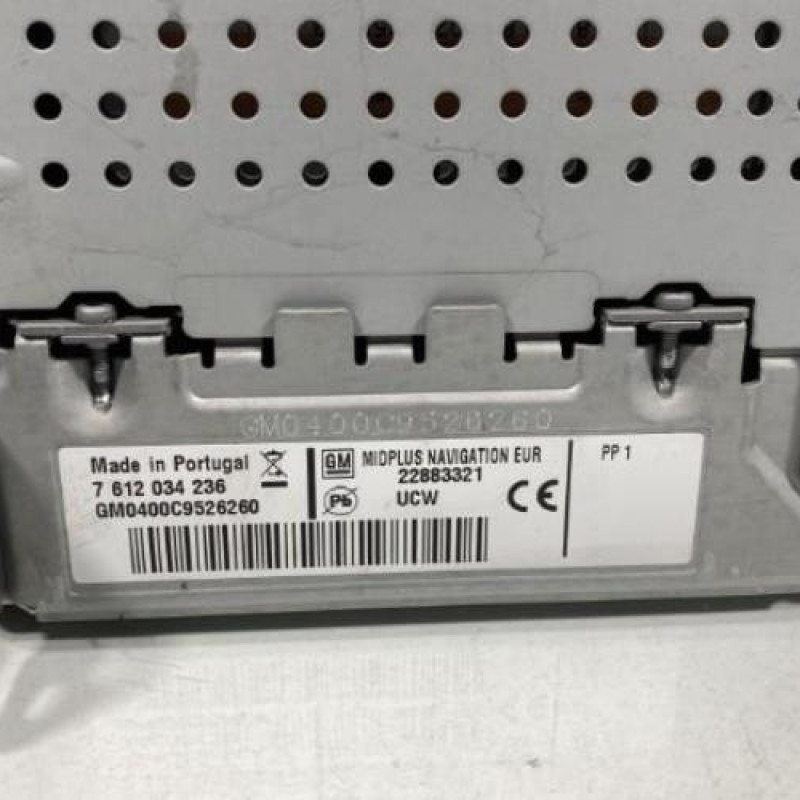 Autoradio d'origine OPEL MERIVA B Photo n°3