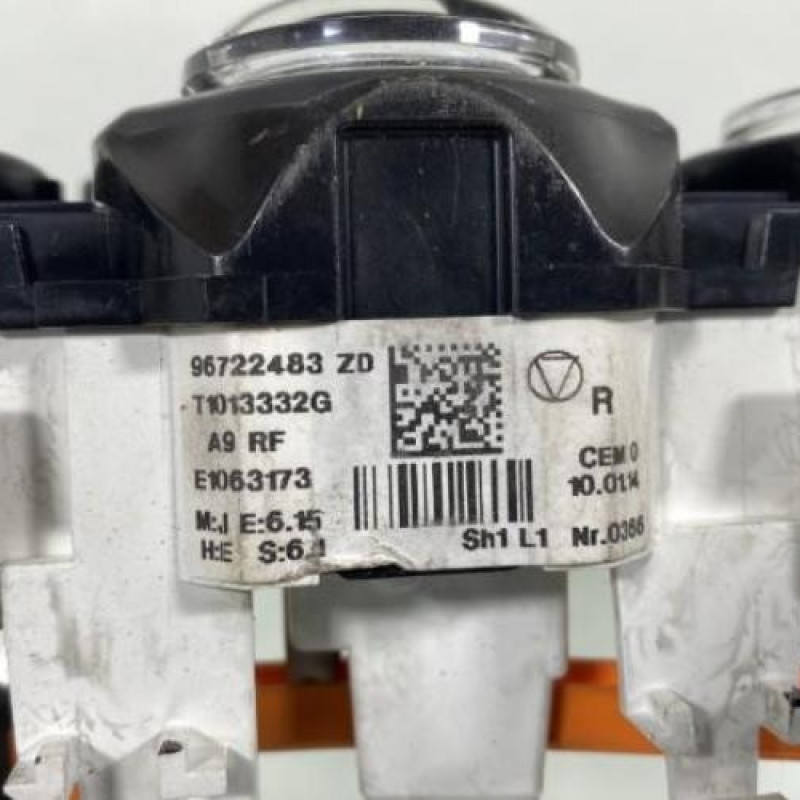 Commande chauffage PEUGEOT 208 1 Photo n°3